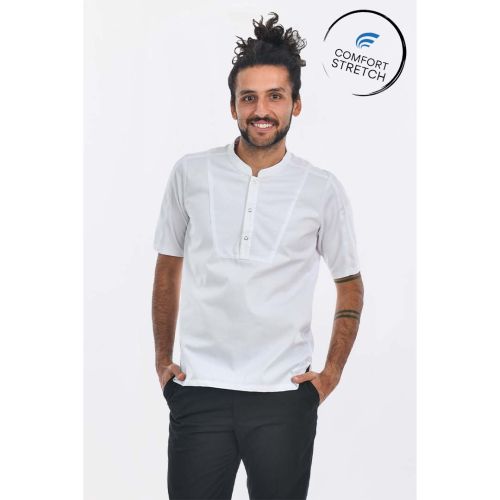 Chef jacket ICE SS White incl. Comfort Stretch