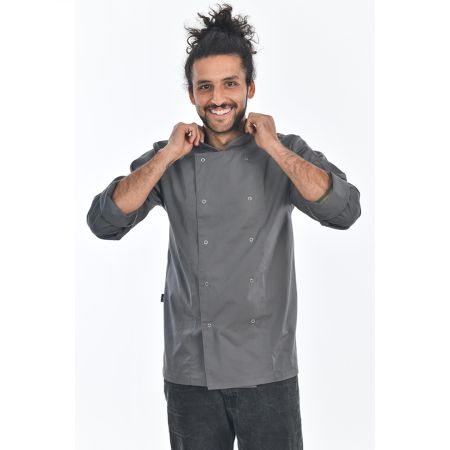 Chef jacket Hilton Cardon anthracite