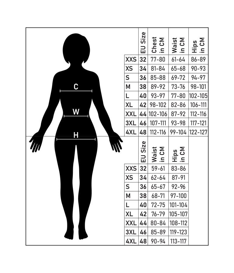 Size Chart Female